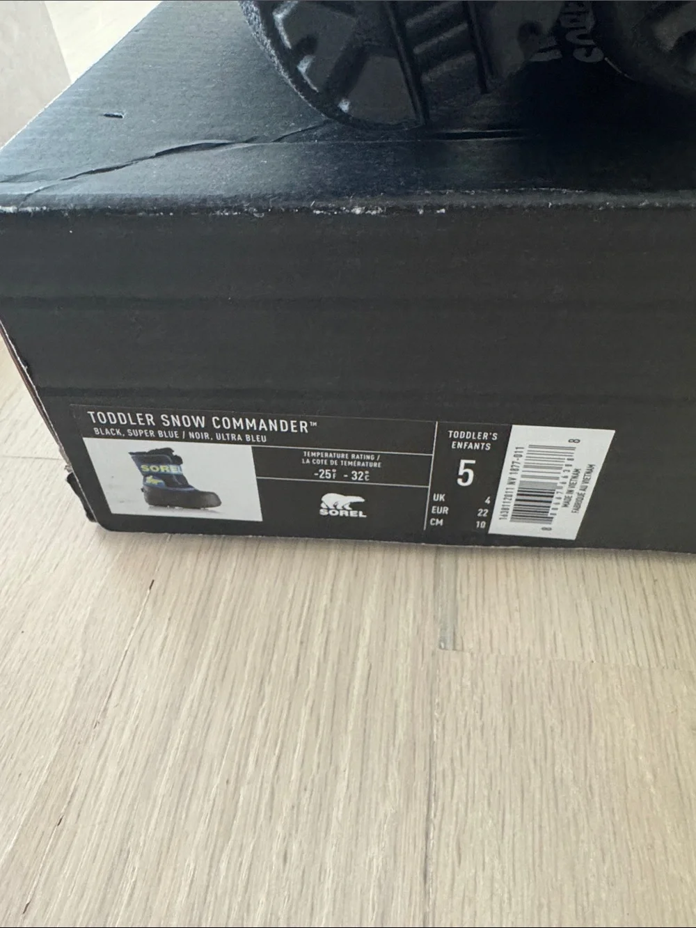 BRAND NEW/NEVER WORN Sorel toddle boots